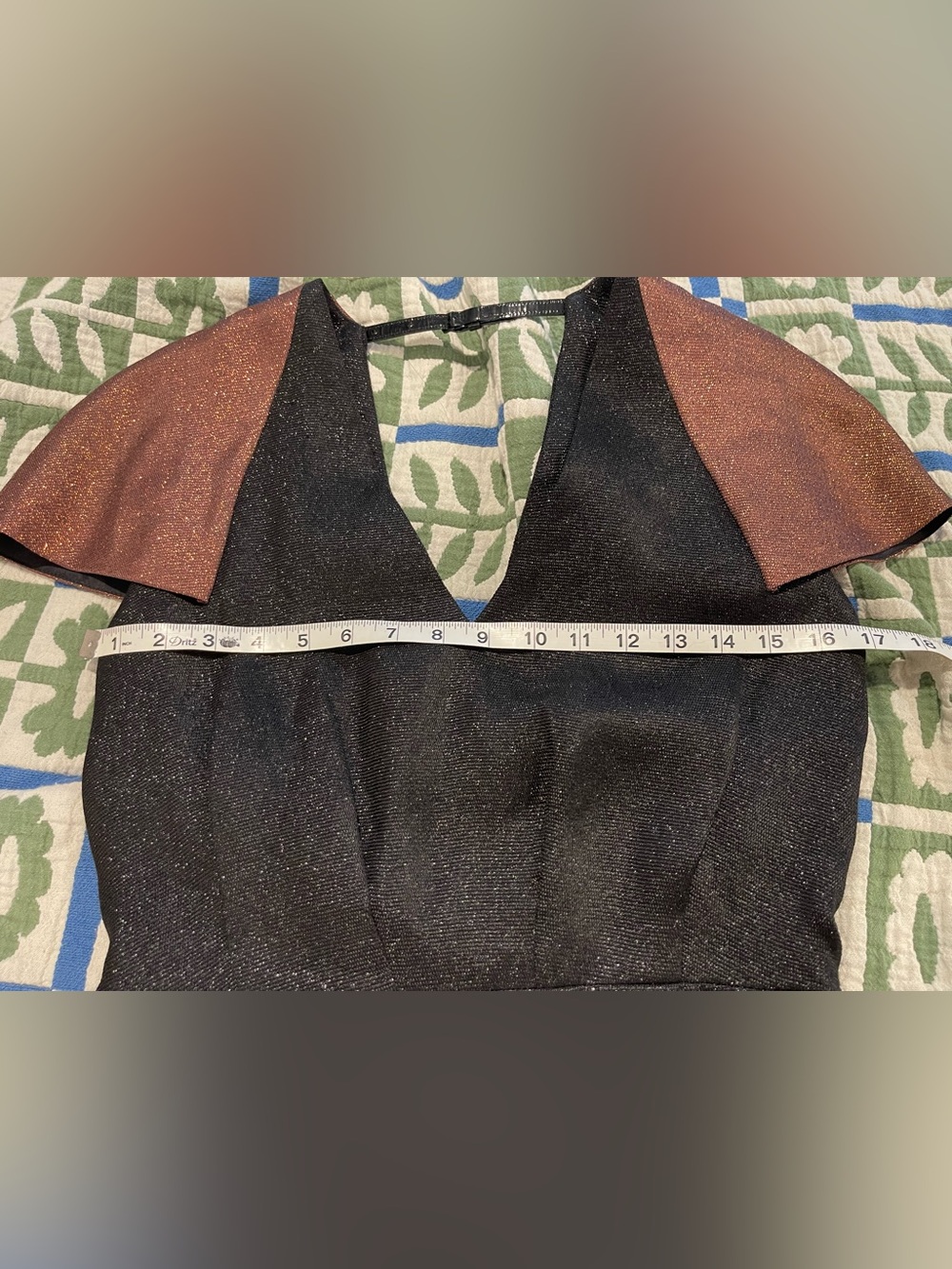 NWT Philip Lim black and bronze party dress 8 (no belt) - Picture 7 of 8